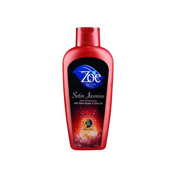 ZOE NATURALS SATIN JASMINE HAND N BODY LATION 400ML