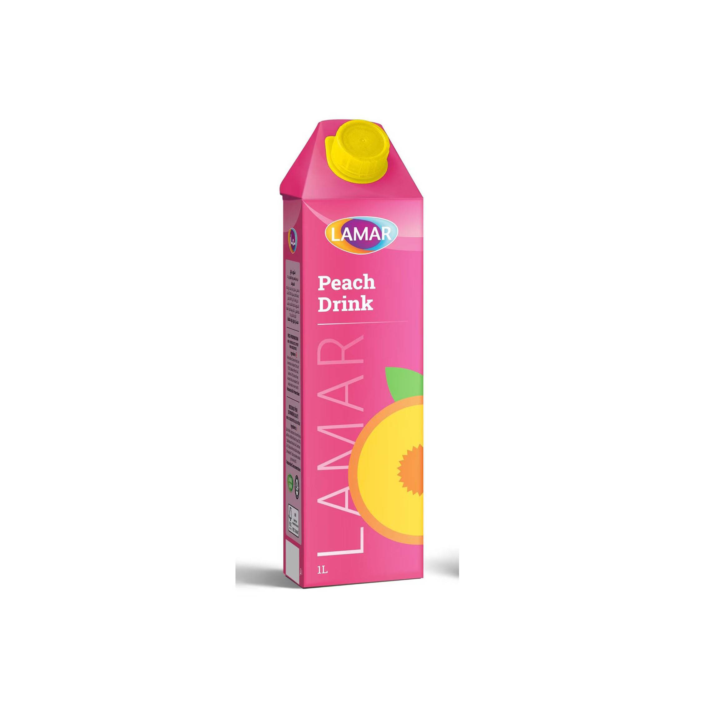 LAMAR PEACH DRINK JUICE 1L