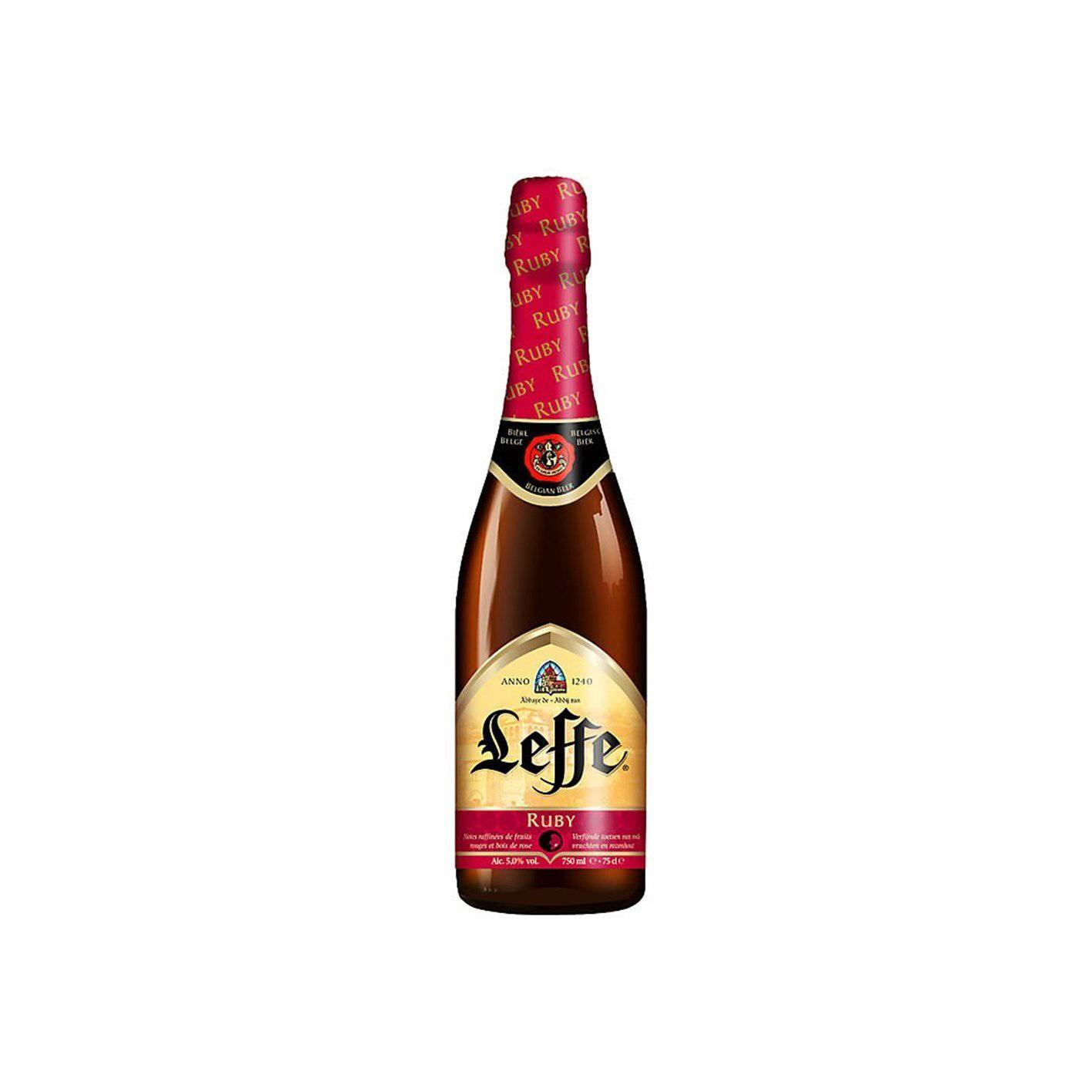 LEFFE RUBY 5 PERC 75CL