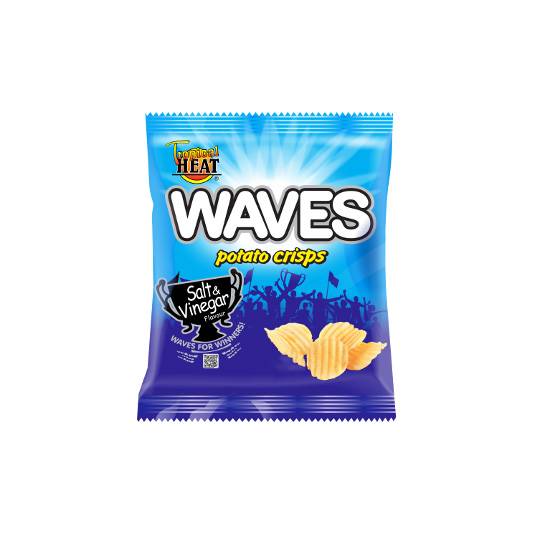 TROP/HEAT WAVES SALTN VINEGAR CRISPS 125G