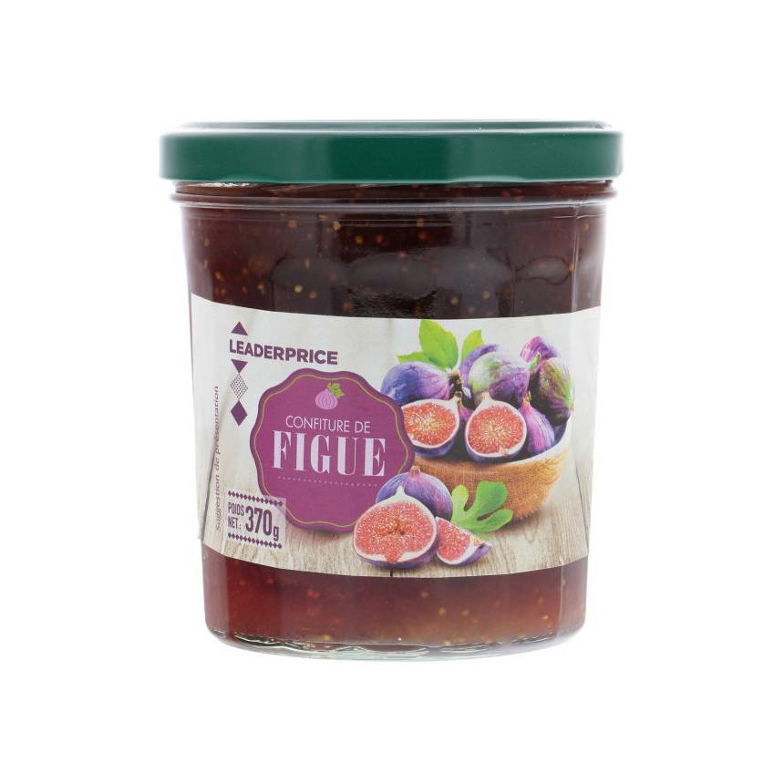 LEADER PRICE CONFITURE DE FIGUE 370G