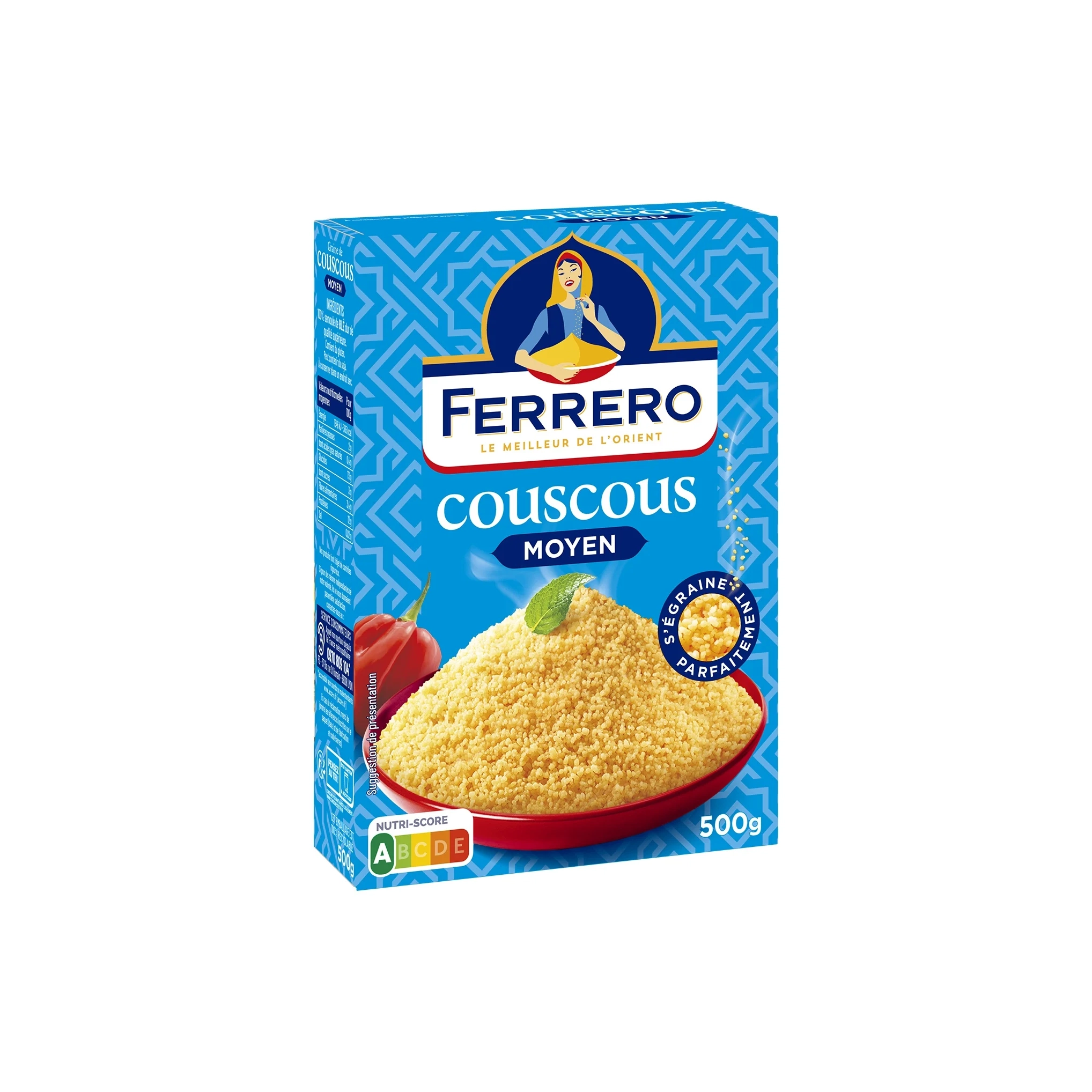 FERRERO COUSCOUS MOYEN 500G