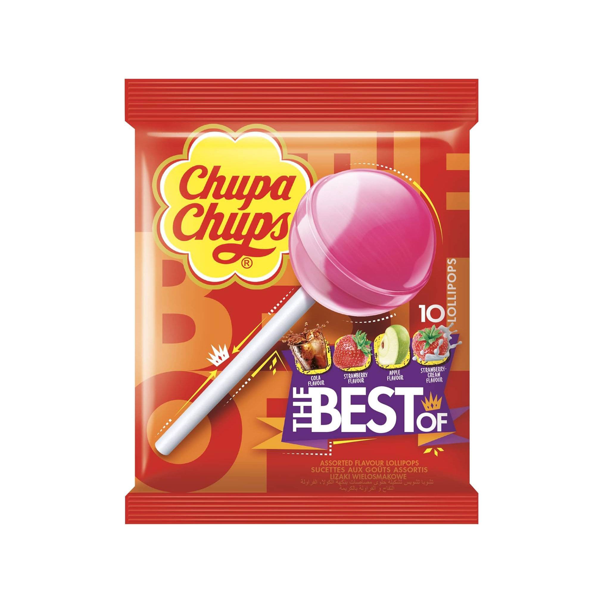 CHUPA CHUPS 10 LOLLIPOPS THE BEST OF