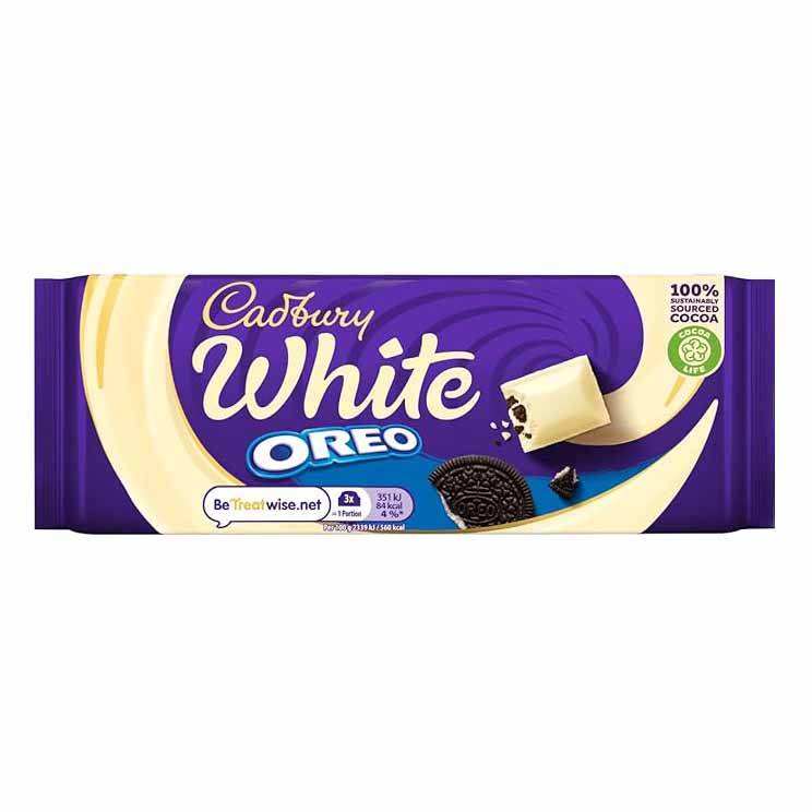 CADBURY WHITE OREO BLOCK 120G