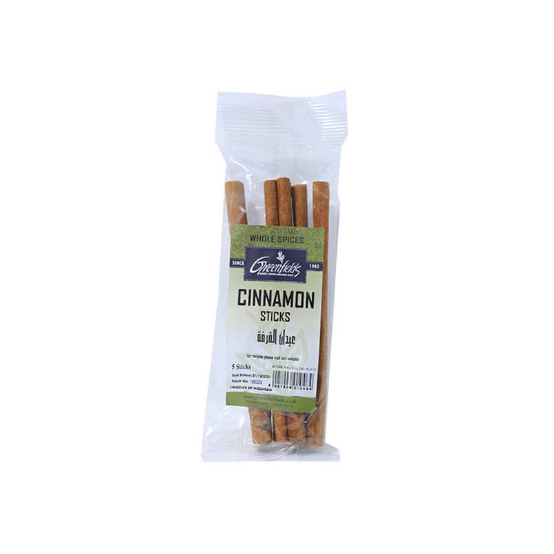 GREENFIELDS CINNAMON WHOLE SPICES  5 STICKS