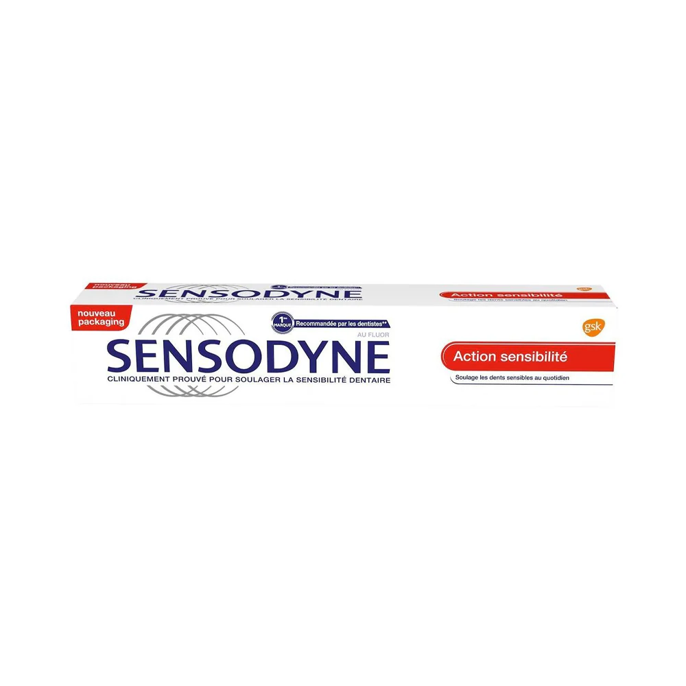 SENSODYNE TOOTHPASTE  ACTION SENSIBILITE 75ML