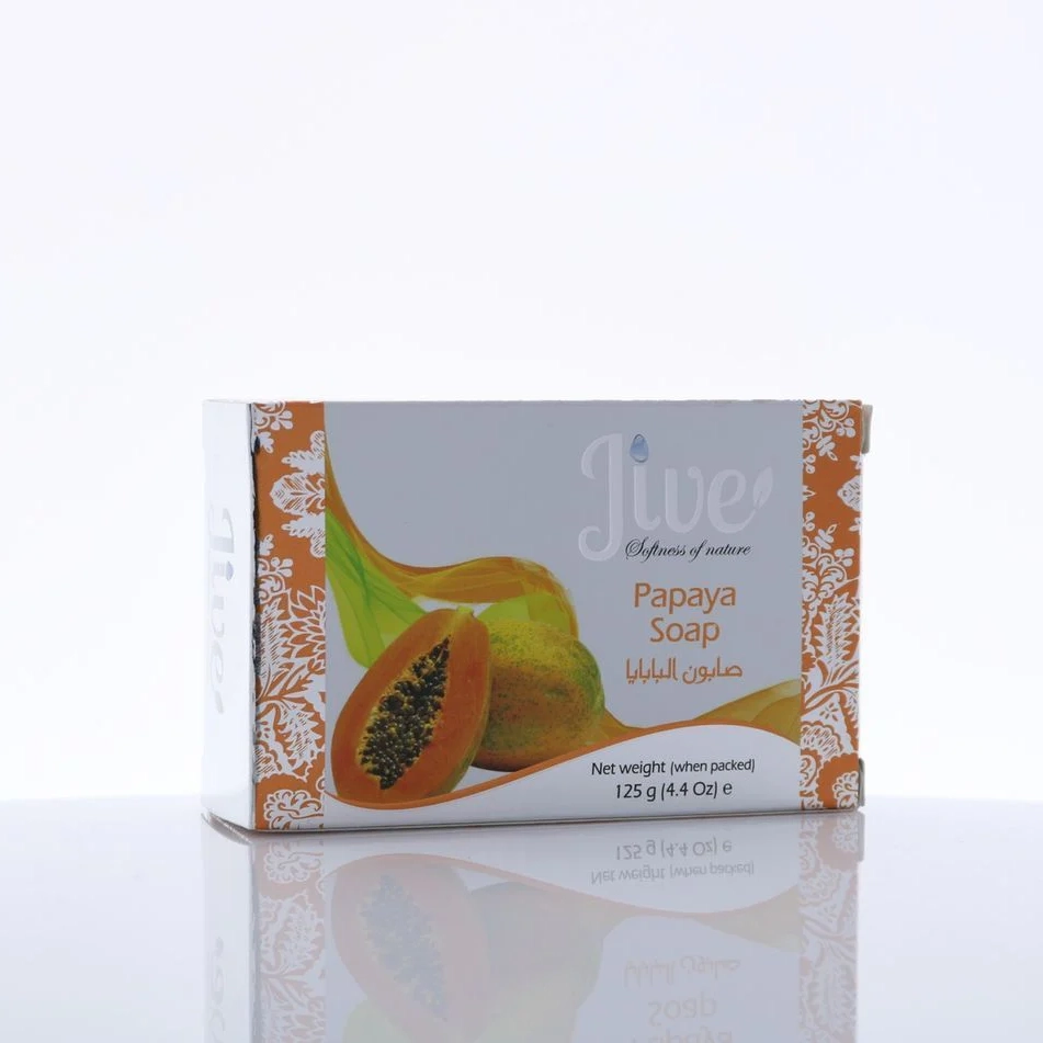 HEMANI JIVE PAPAYE BAR SOAP 125G