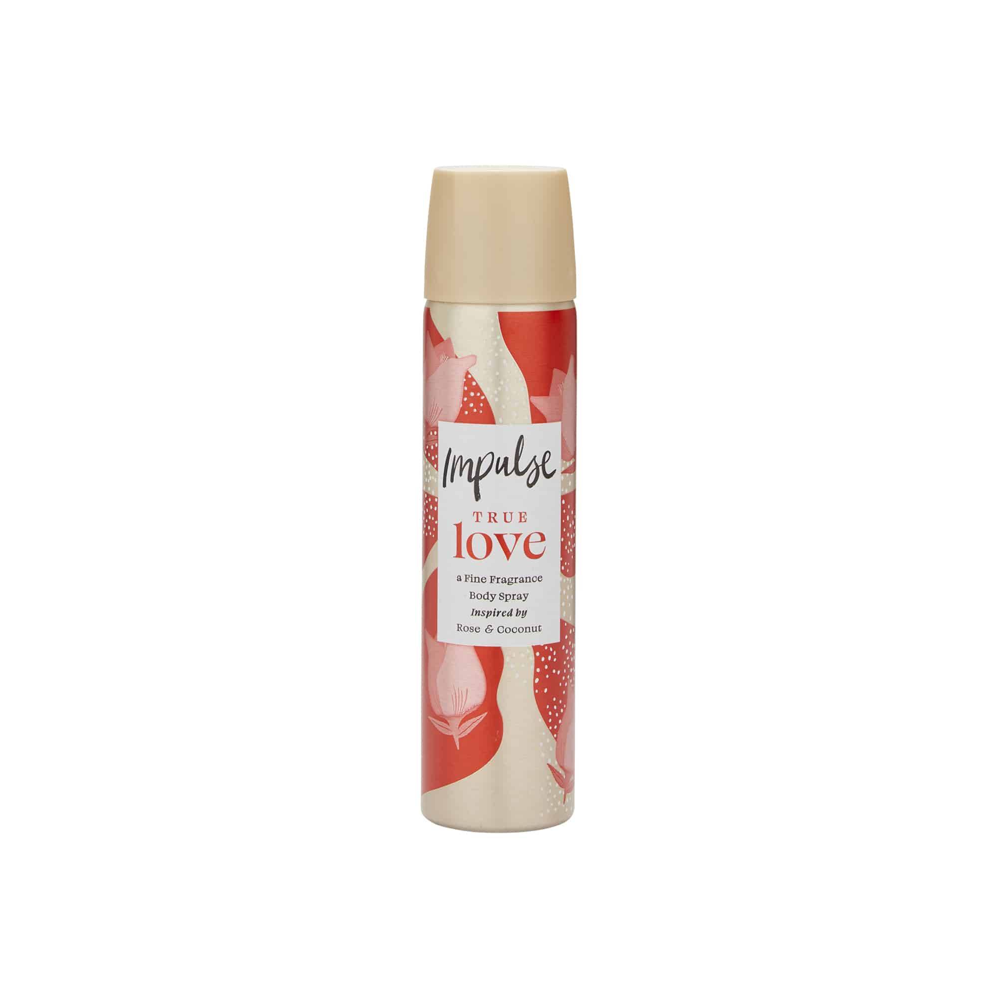 IMPULSE BODY SPRAY TRUE LOVE 75ML