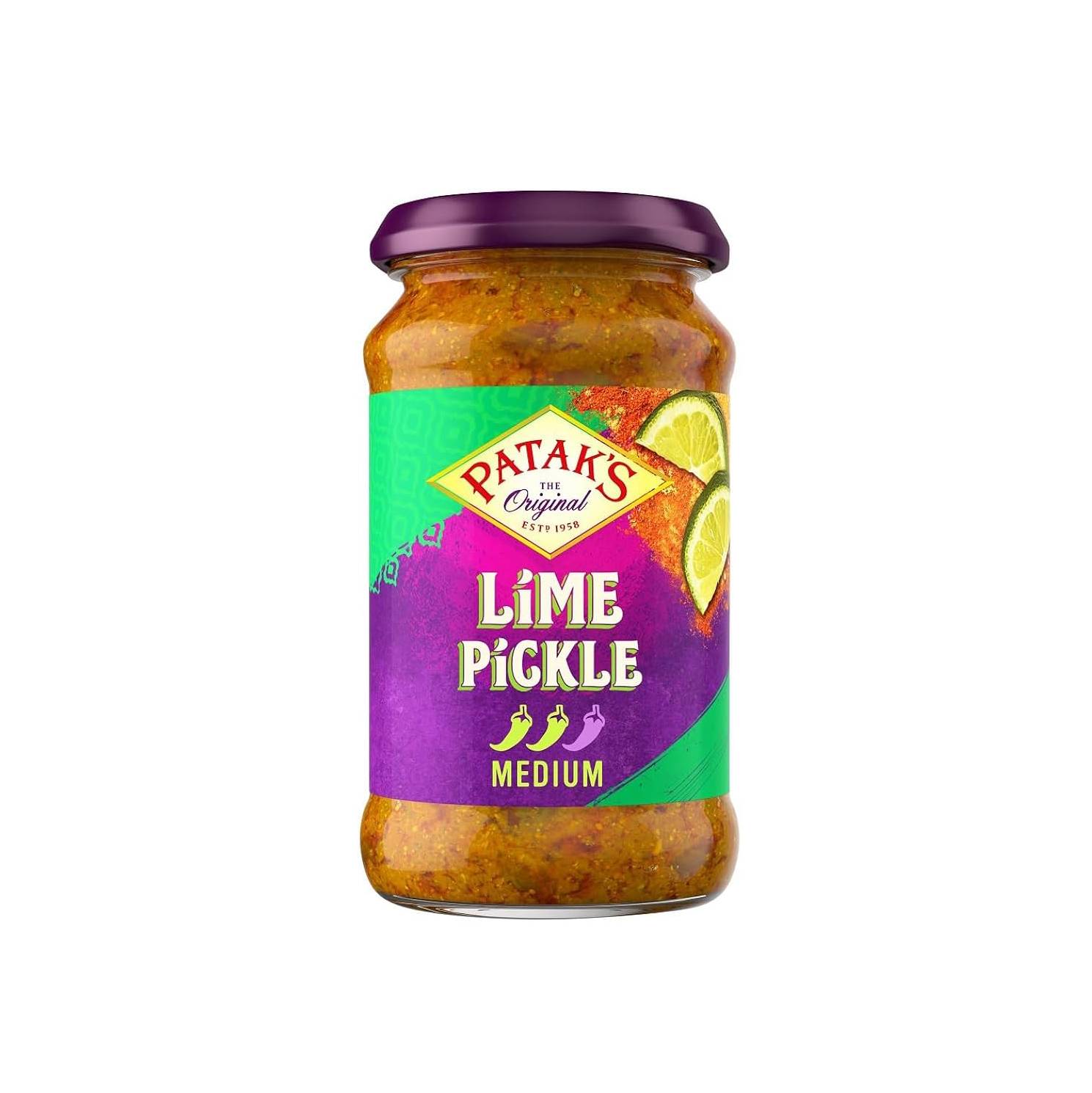 PATAKS LIME PICKLE MEDIUM 283G