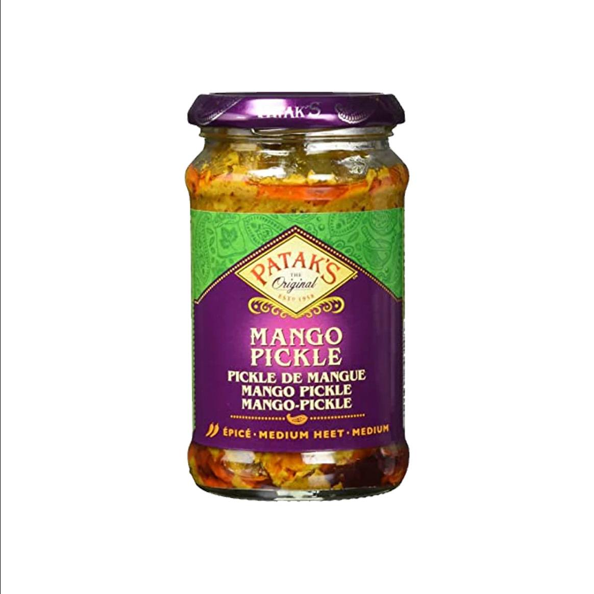 PATAKS MANGO PICKLE MEDIUM PASTE 283G