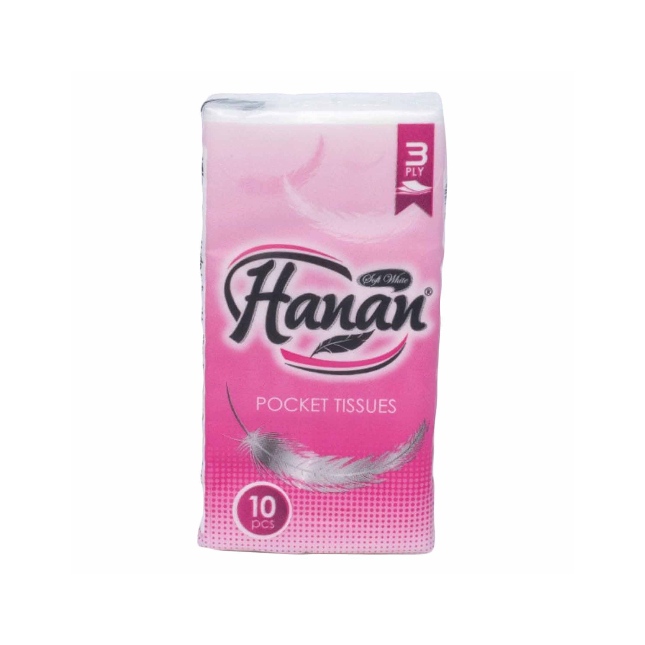 HANAN POCKET TISSUES PER PC