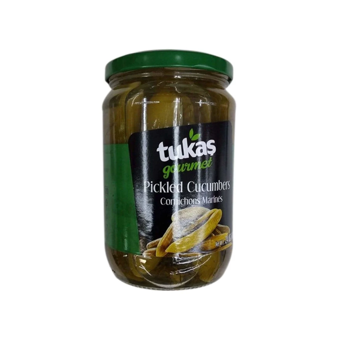 TUKAS PICKLED CUCUMBERS CORNICHONS 670G