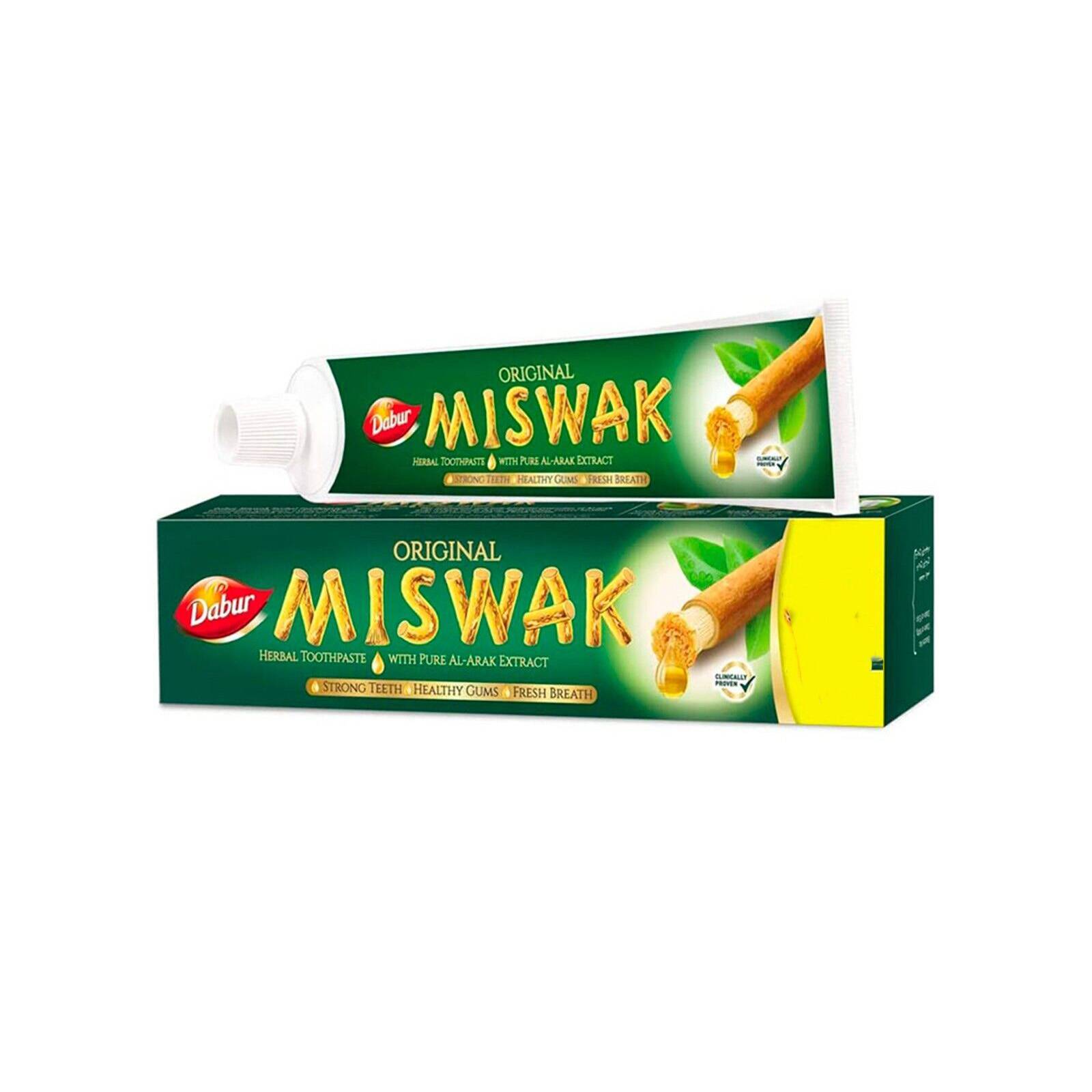 DABUR HERBAL TOOTHPASTE ORIGINAL MISWAK 170G