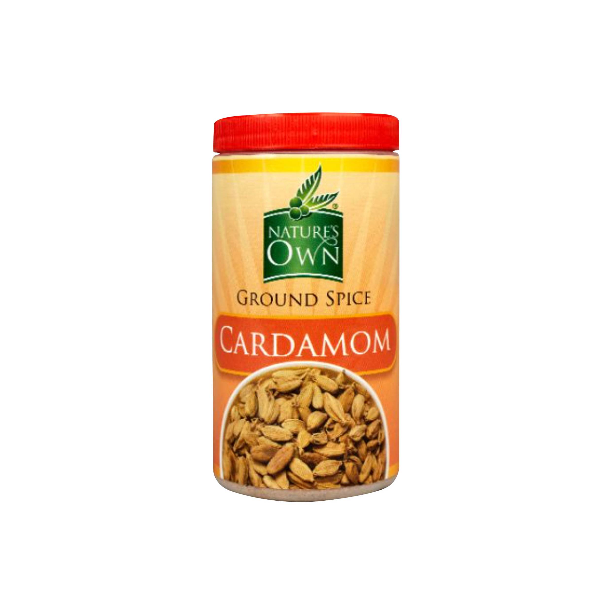 NATURES OWN GROUND SPICE CARDAMOM 100G