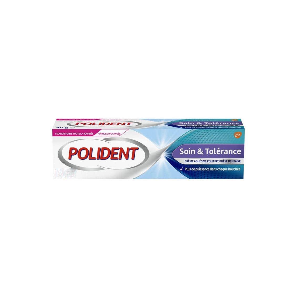 POLIDENT SOIN N TOLERANCE CREME ADHESIVE 50G