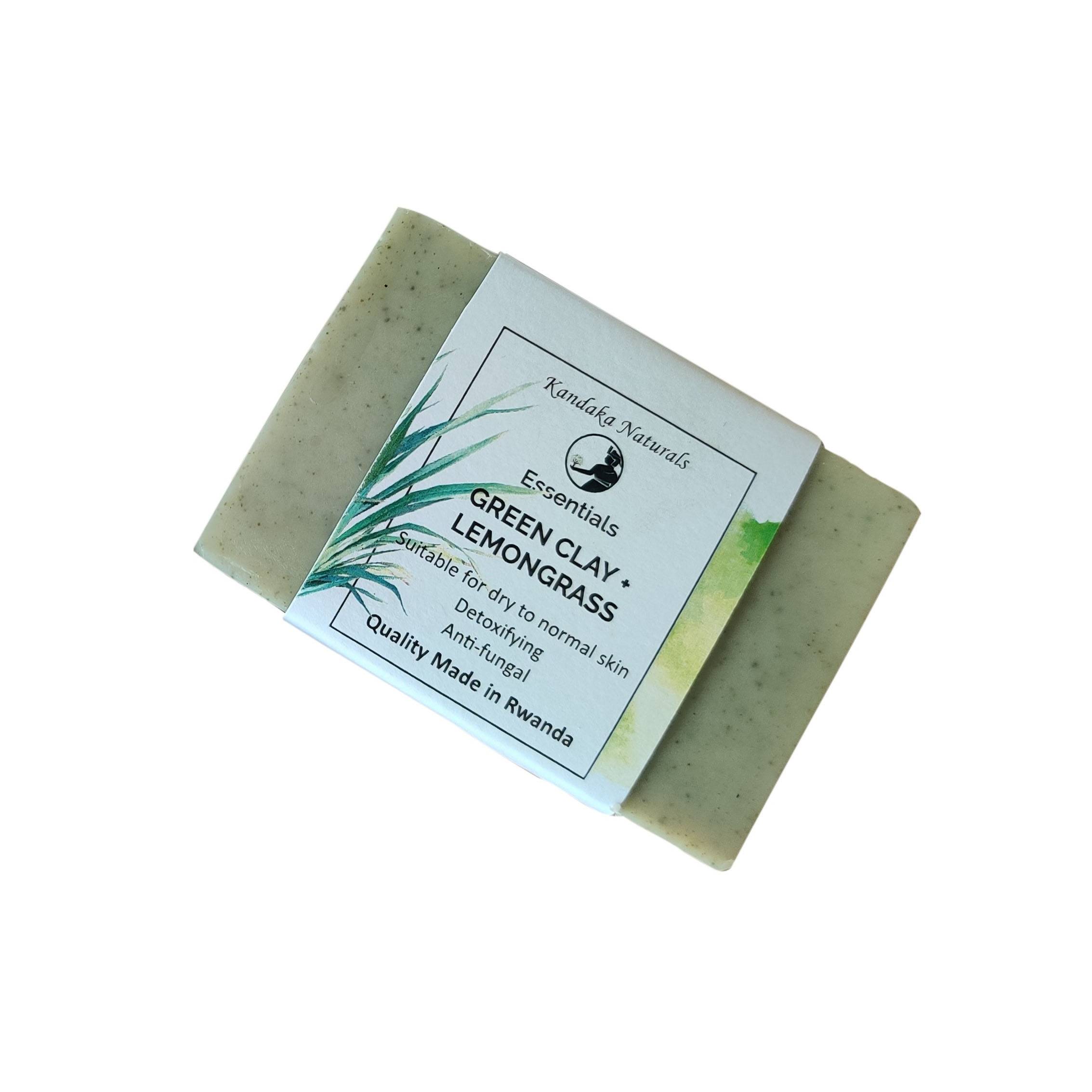 KANDAKA NATURALS GREEN CLAY-LEMONGRASS 100G