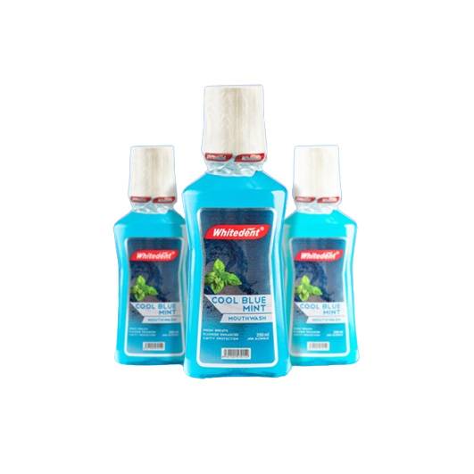 WHITEDENT COOL BLUE MINT MOUTHWASH 250ML