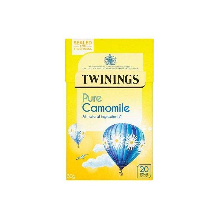 TWININGS PURE CAMOMILE 20S 30G