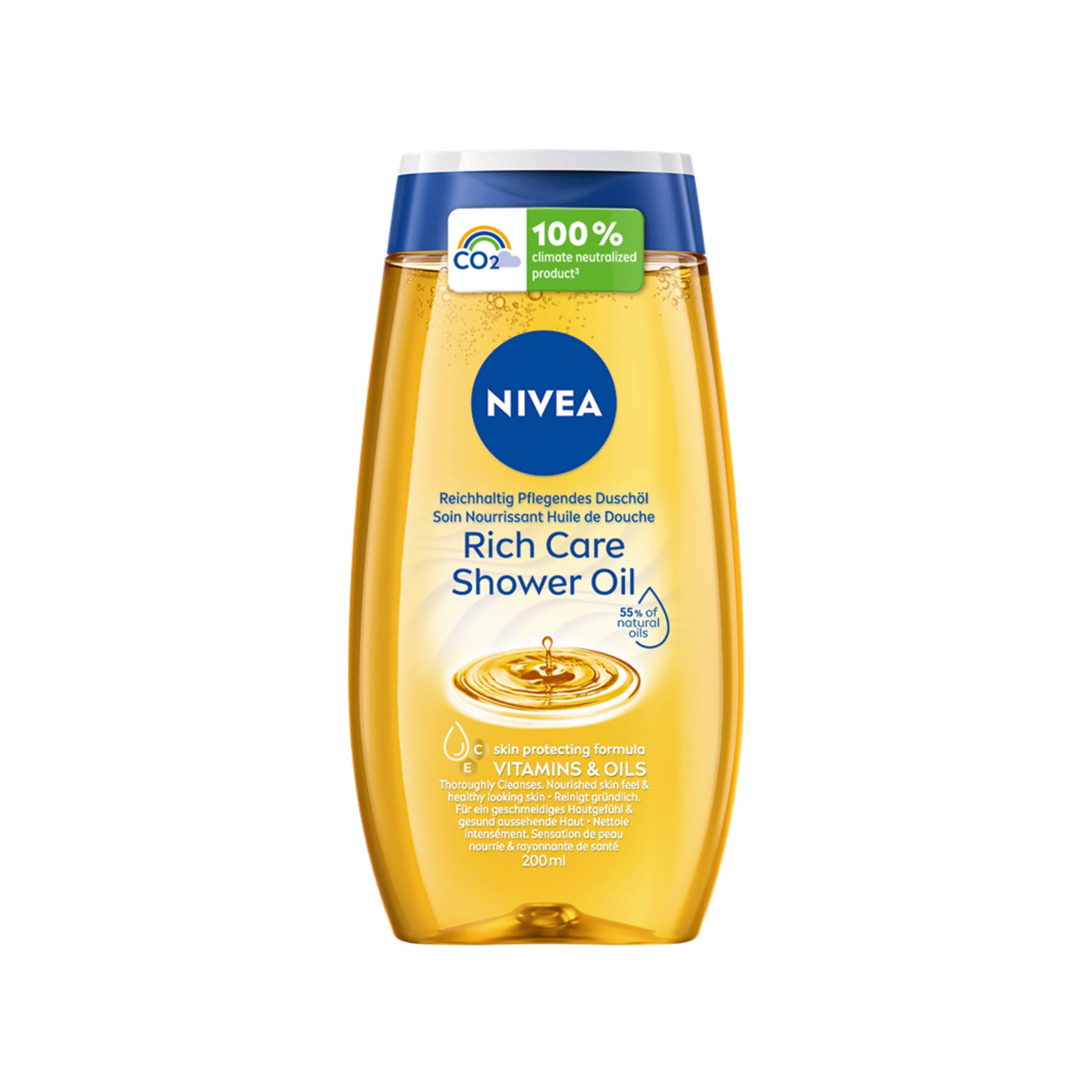 NIVEA RICH CARE SHOWER OIL 200ML