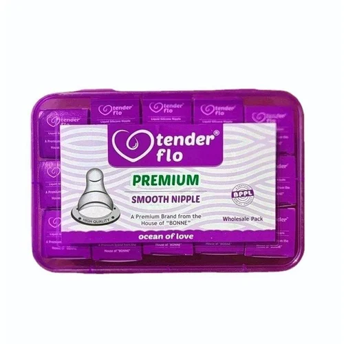 TENDER FLO PREMIUM SMOOTH NIPPLE FOR BABIES PER PC