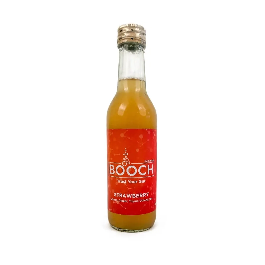 BOOCH STRAWBERRY RAW KOMBUCHA