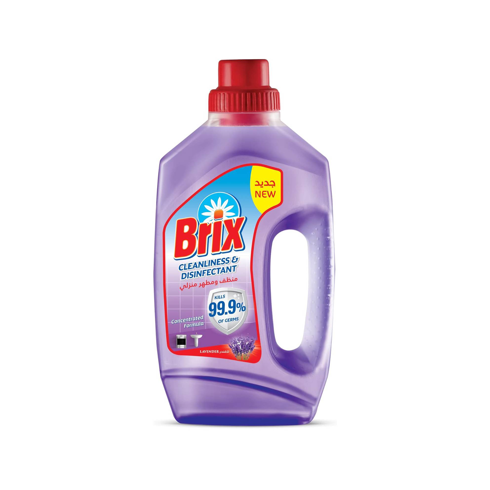 BRIX CLEANLINESS N DISINFECTANT LAVENDER 730ML