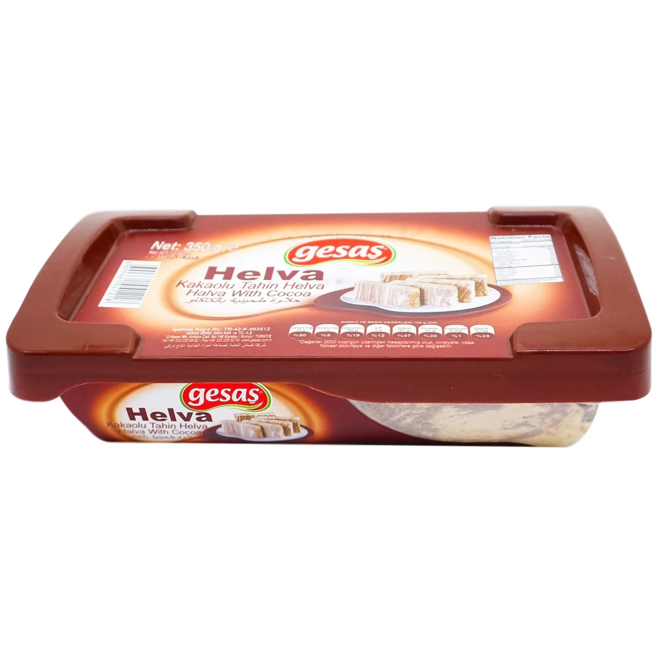 GESAS TAHIN HALVA WITH COCOA 350G