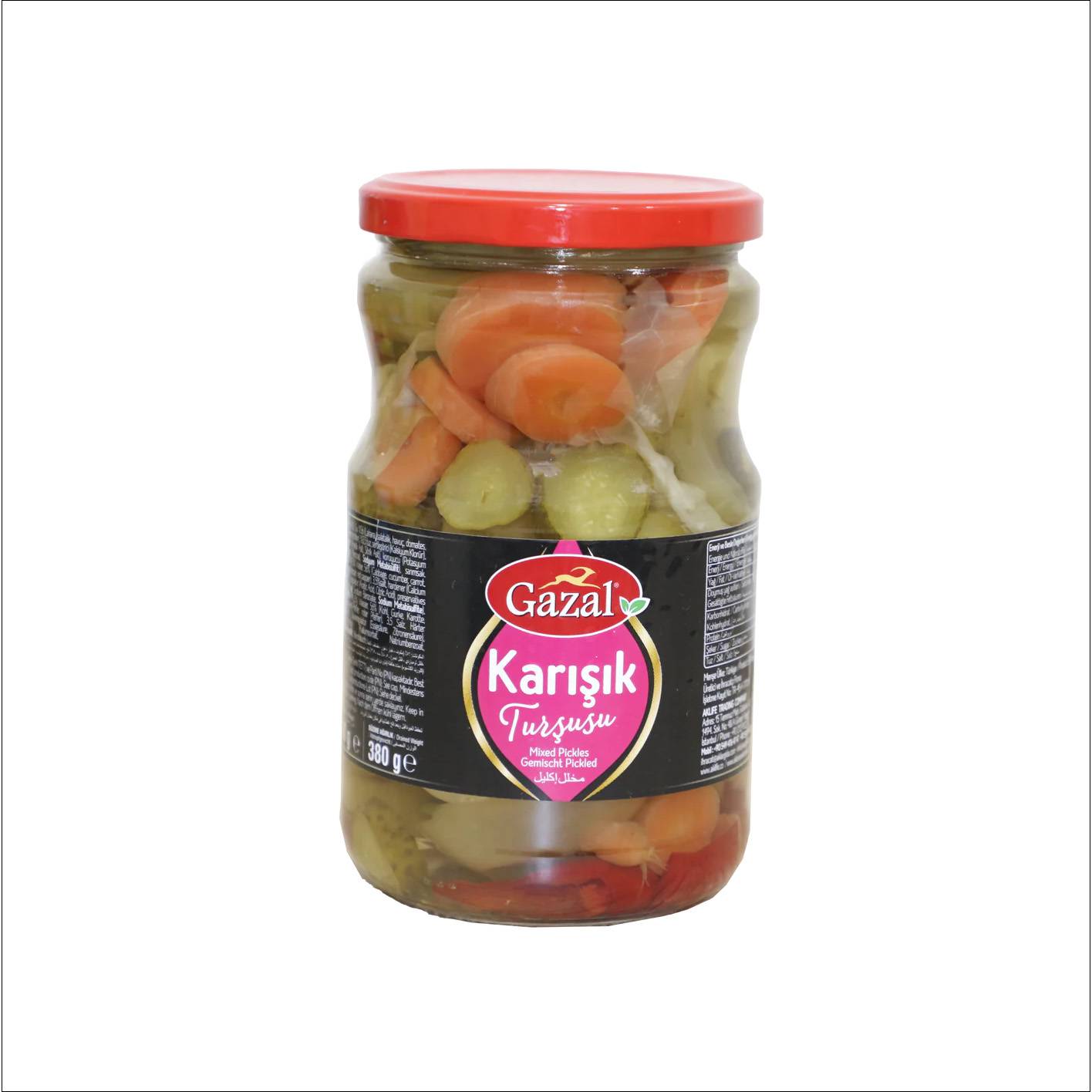 GAZAL KARISIK MIXED PICKLES 680G