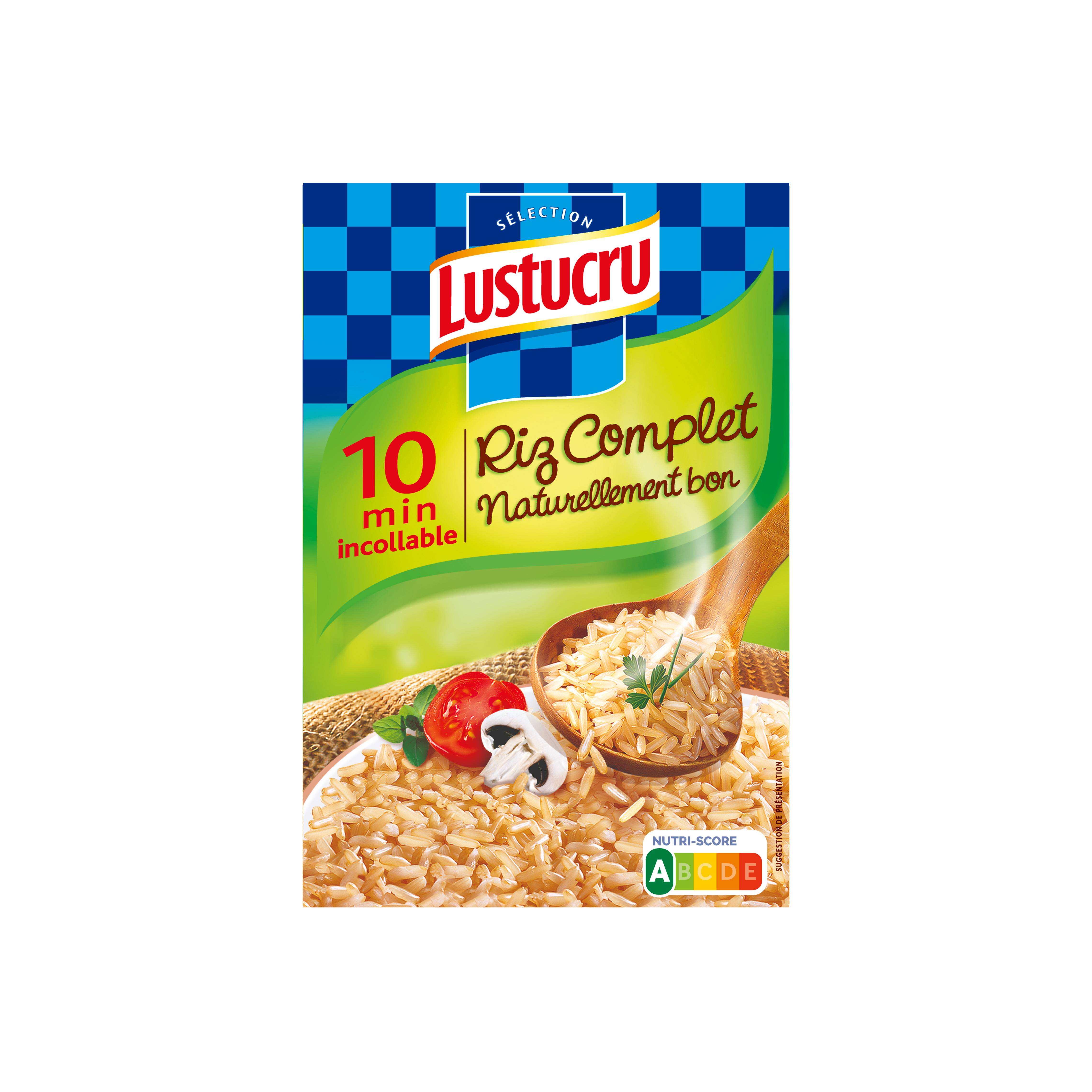 LUSTUCRU RIZ COMPLET 450G