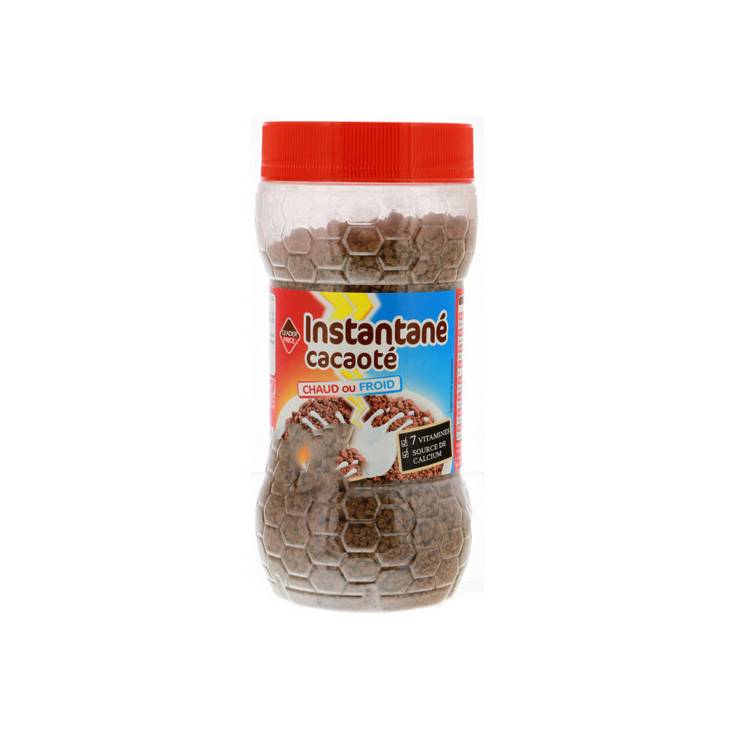 LEADER PRICE INSTANTANE CACAOTE CHAUD OU FROID 800G