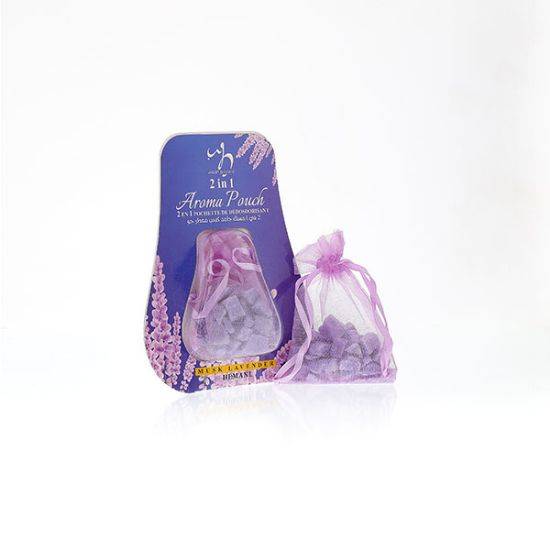 HEMANI MUSK LAVENDER 2 IN 1 POUCH