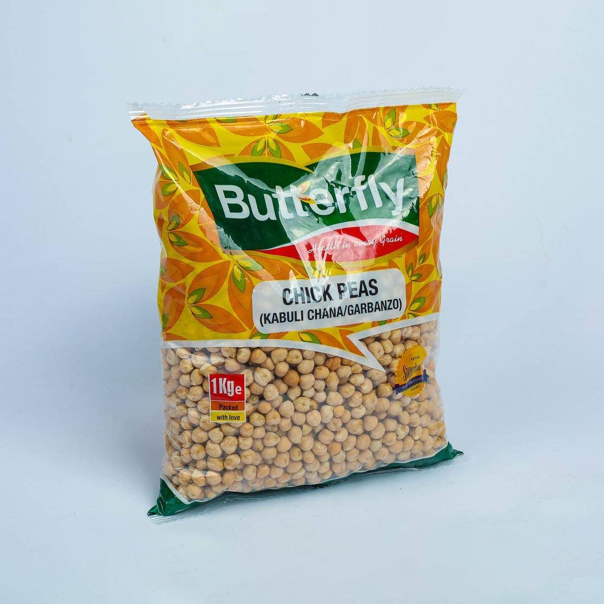 BUTTERFLY CHICK PEAS 1KG