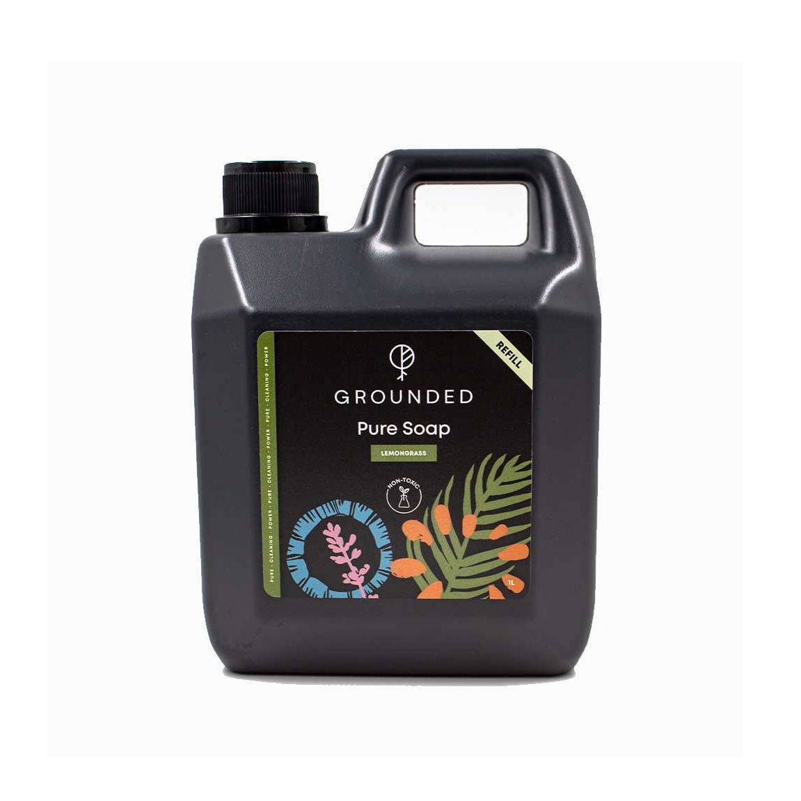 GROUNDED PURE SOAP LEMONGRASS 1L