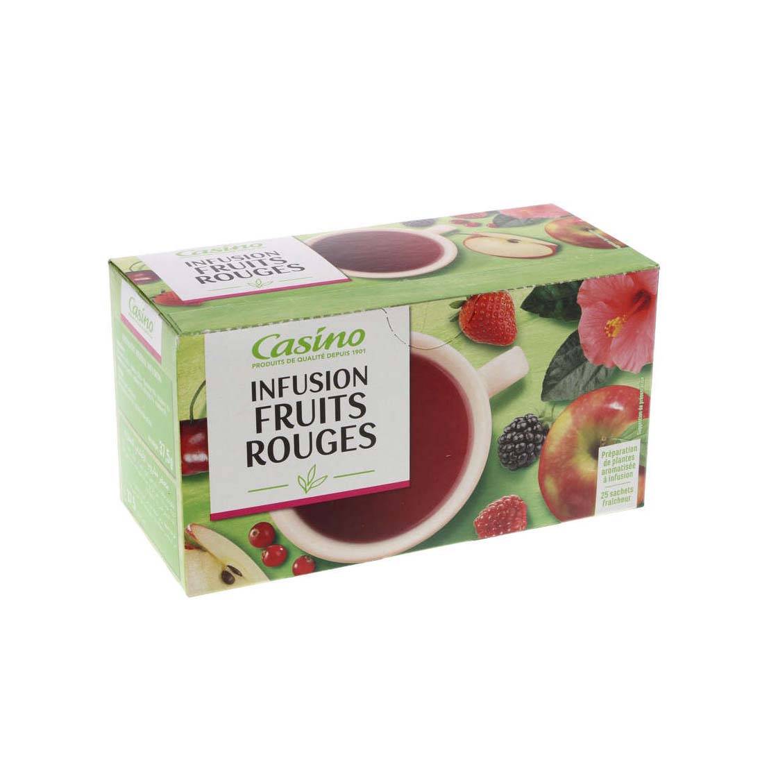 CASINO INFUSION FRUITS ROUGES 38G