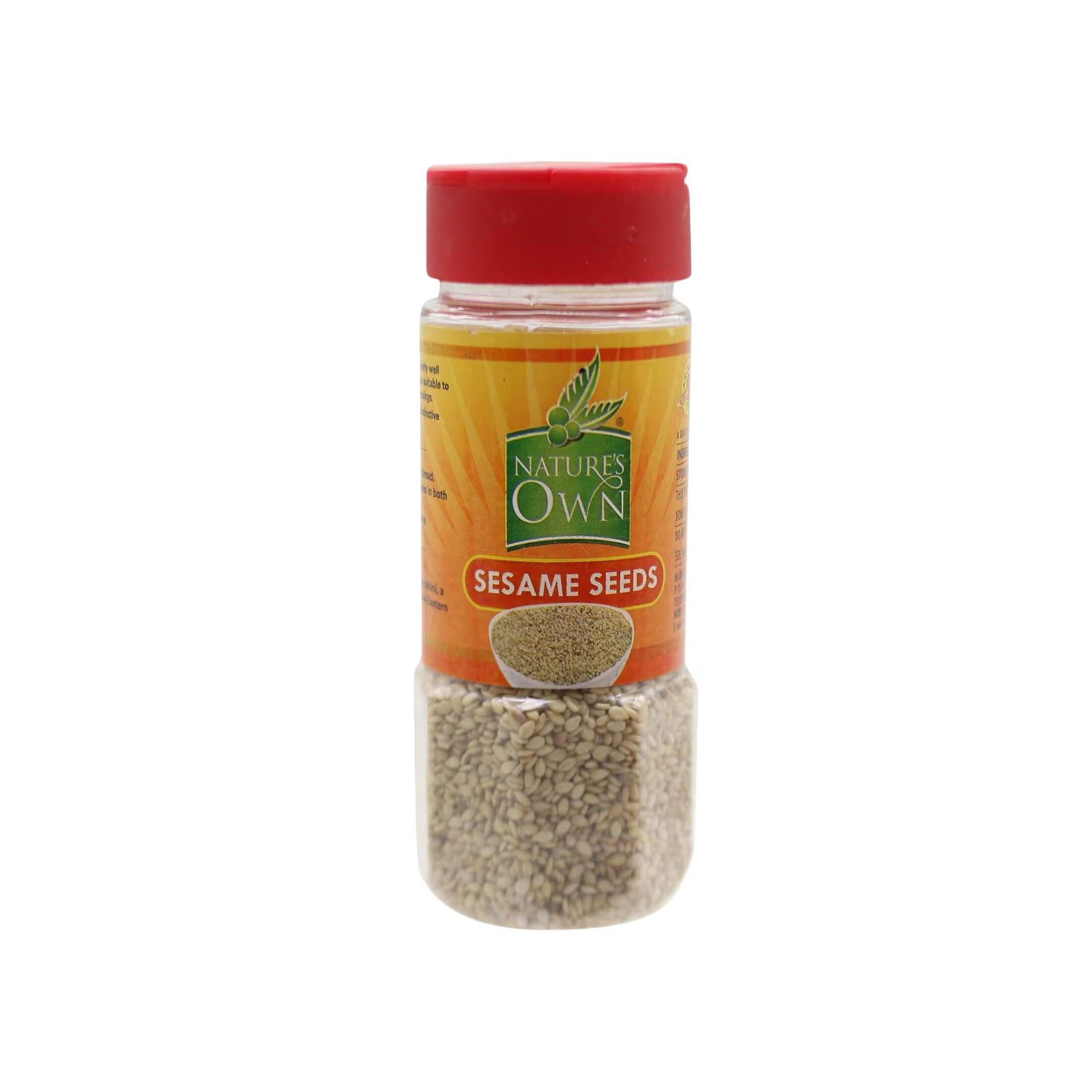 NATURES OWN SESAME WHOLE SEEDS 40G