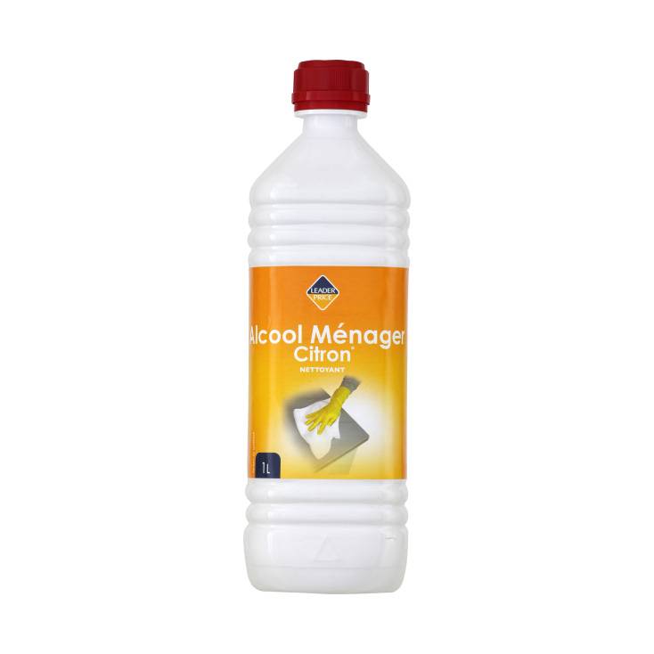 LEADER PRICE ALCOOL MENAGER CITRON 1L