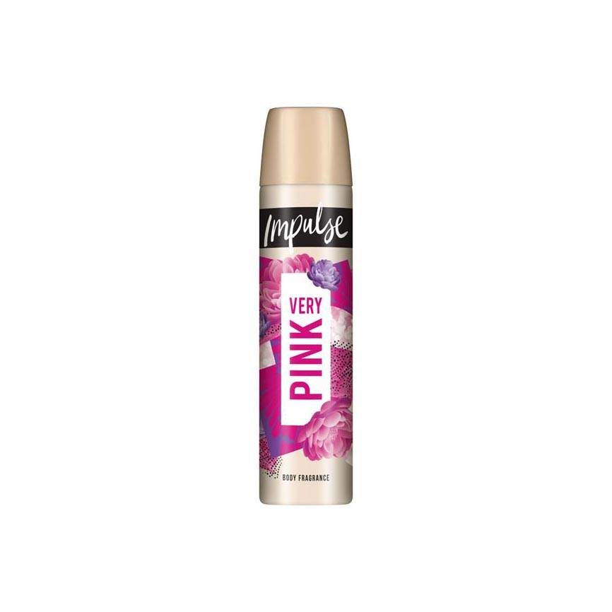 IMPULSE BODY SPRAY VERY PINK 75ML