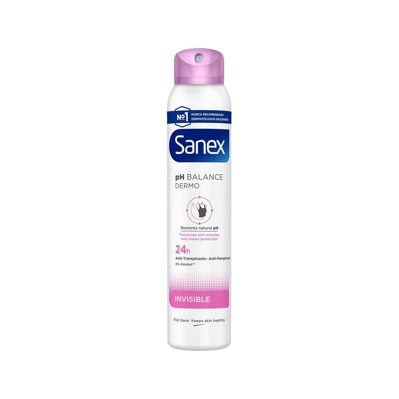 SANEX DEO PH BALANCE DERMO INVISIBLE 200ML