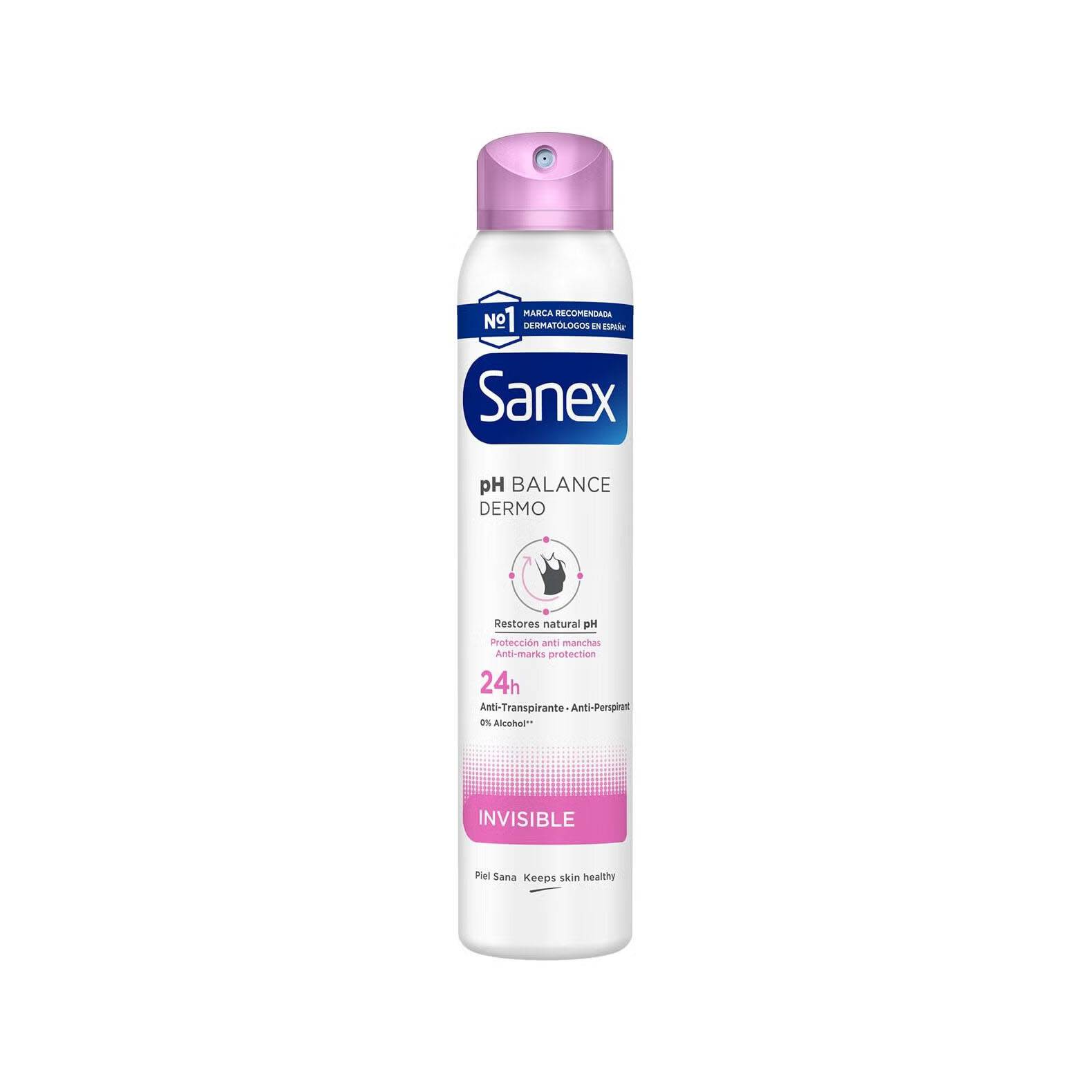SANEX DEO PH BALANCE DERMO INVISIBLE 200ML
