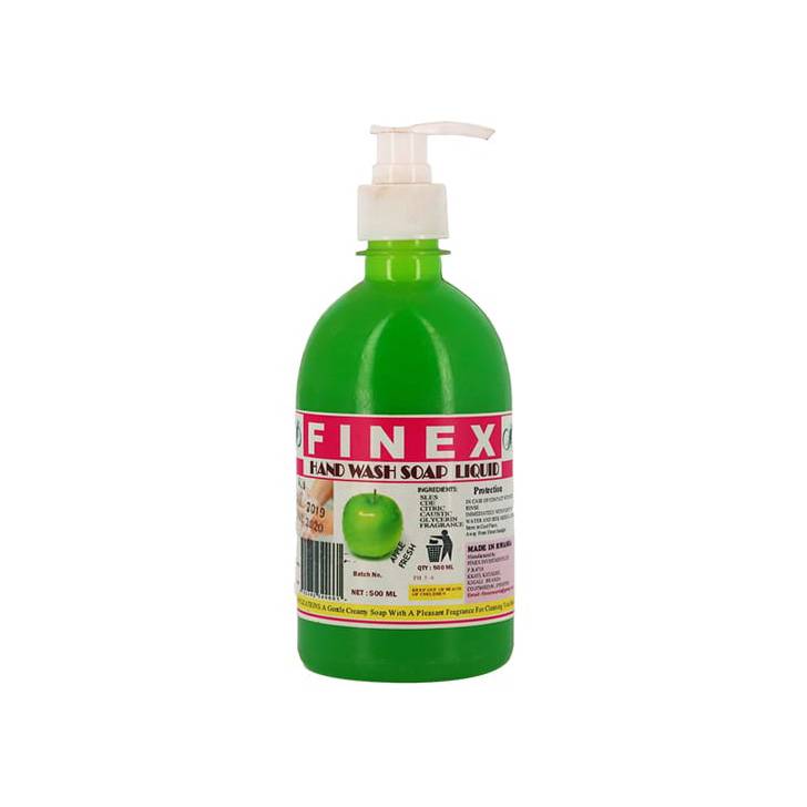 FINEX HAND WASH GREEN APPLE 500ML