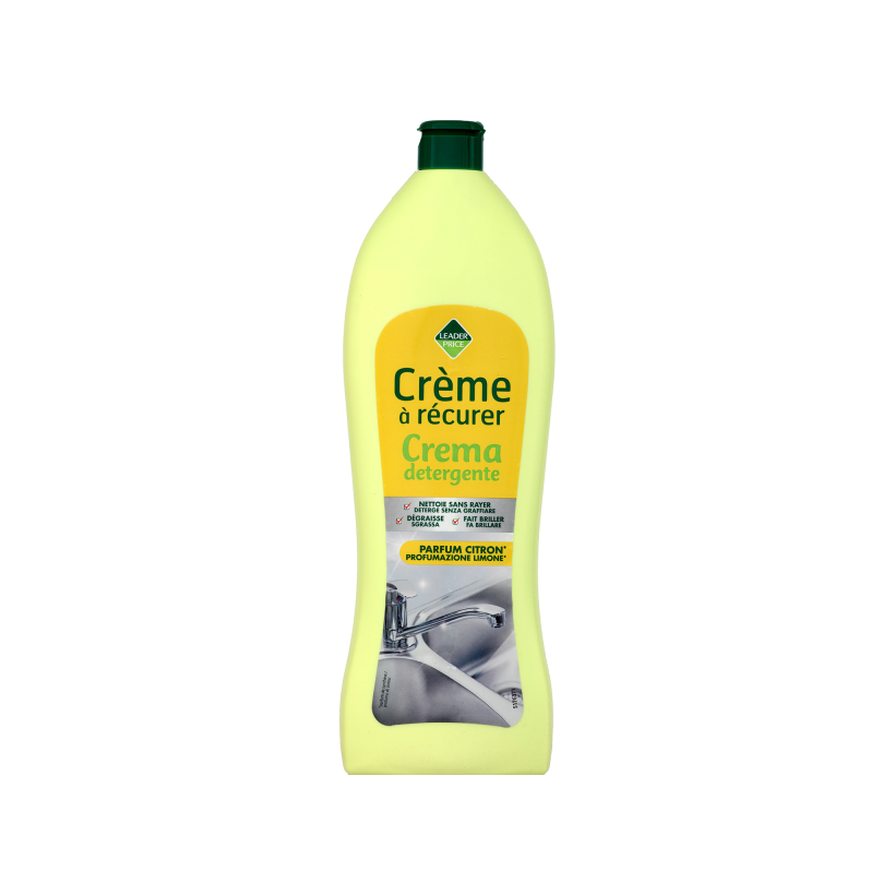 LEADER PRICE CREME A RECURER CITRON 750ML