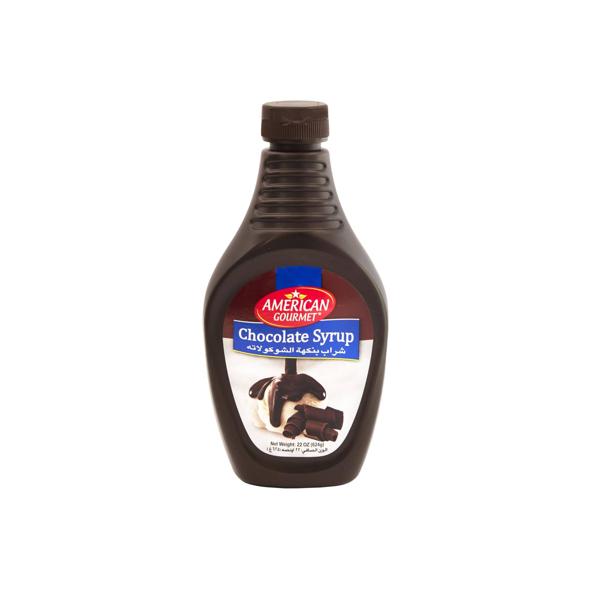 AMERICAN GOURMET CHOCOLATE SYRUP 624G