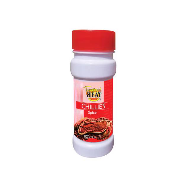 TROP HEAT CHILLIES SPICE 50G