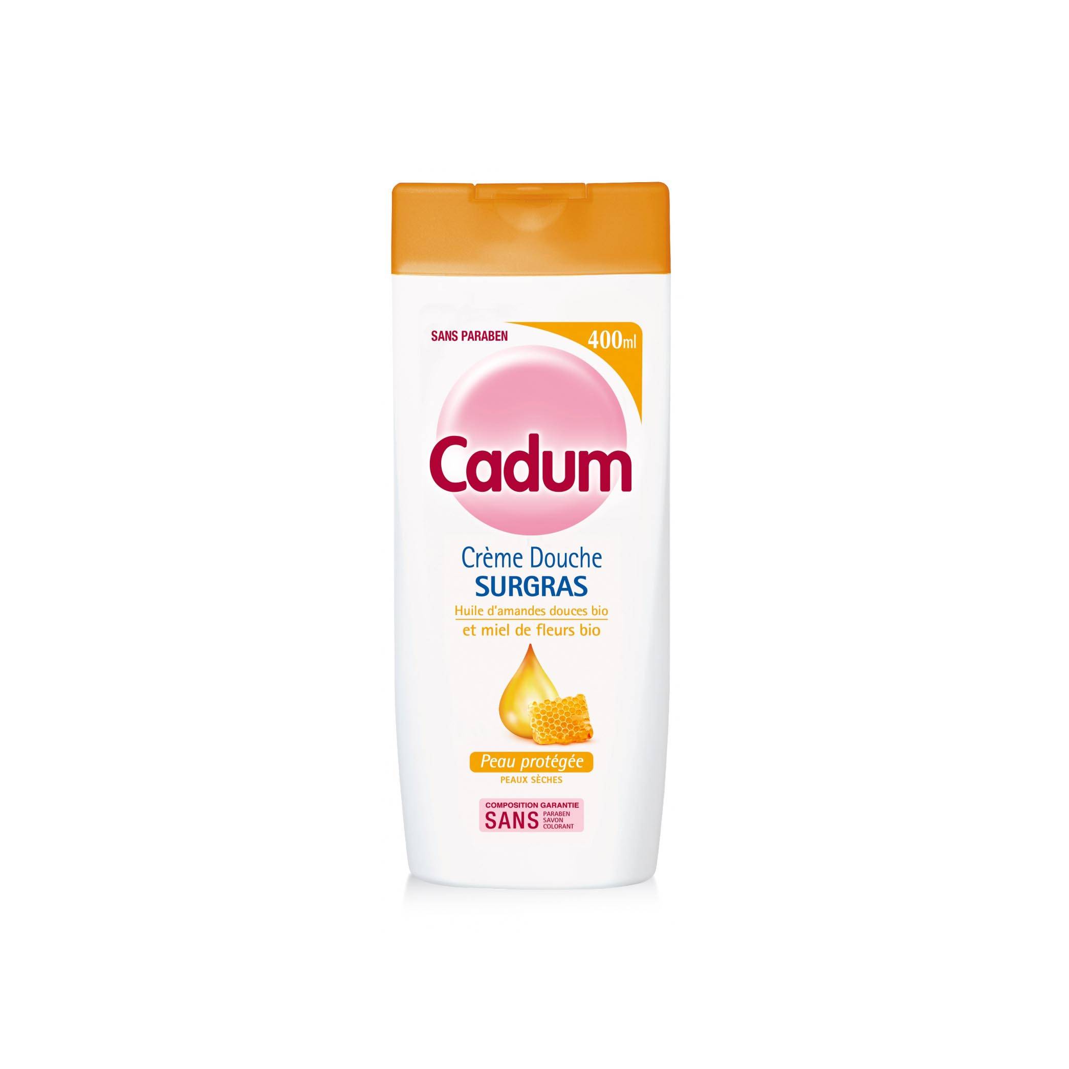 CADUM CREME DOUCHE SURGRAS MIEL DE FLEURS 400ML