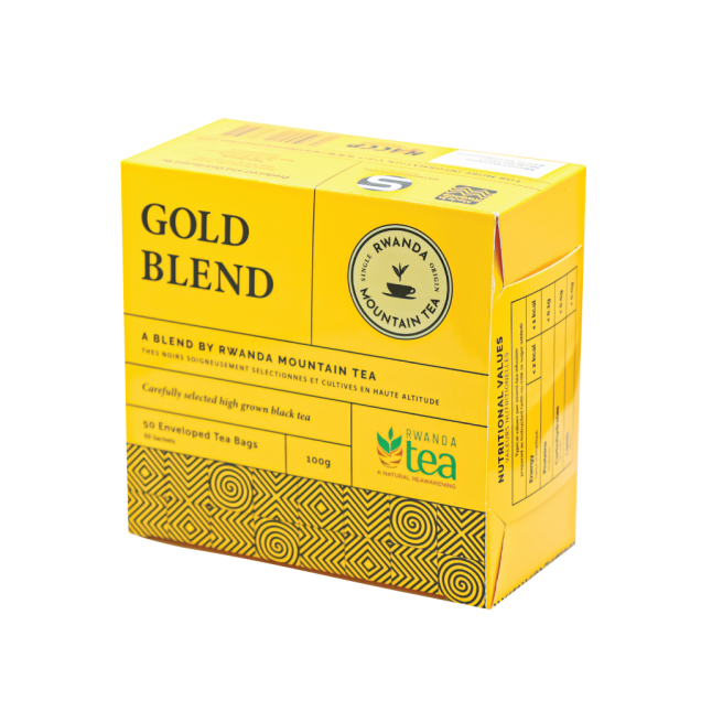RWANDA MOUNTAIN TEA BAGS GOLD BLEND 50PC