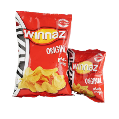WINNAZ ORIGINAL POTATO CRISPS 125G