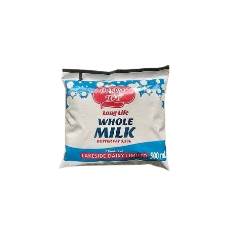 Dairy Top uht Whole Milk 500ml