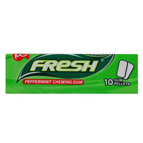 Fresh Cool Peppermint Chiwing Gum 10pcs