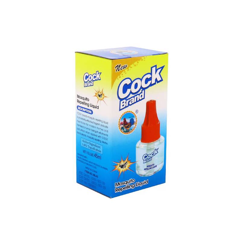 Cock Brand Mosquito Repelling Liquid 45ml