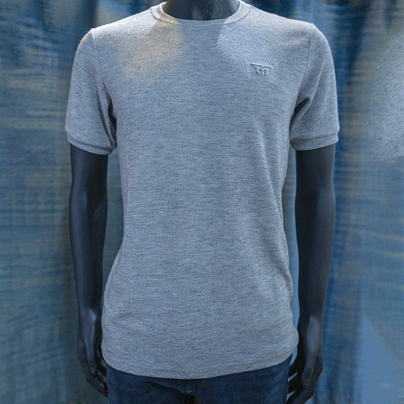 Textured Short-sleeve T-shirt